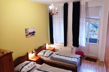 4- Raum getrennte Betten