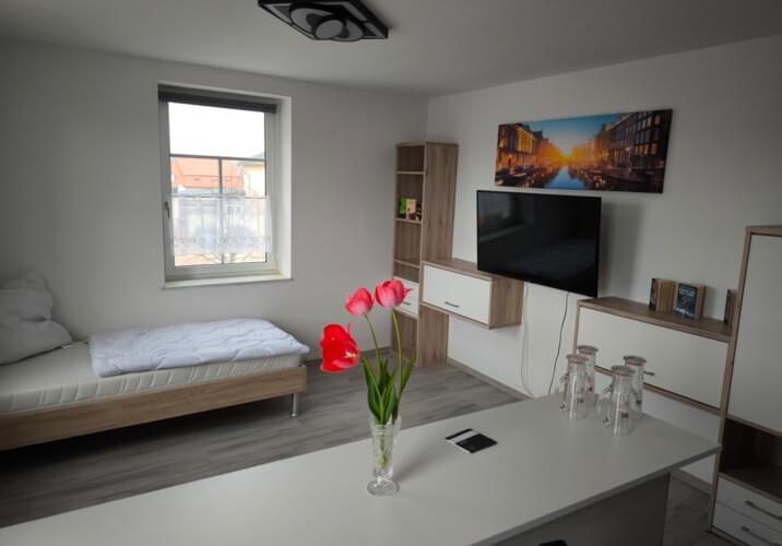 Schlafplatz mit 2 Einzelbetten