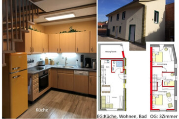 Monteurzimmer in Stadtlauringen-Oberlauringen - Arnolds Ferienhof - Stall - max. 7