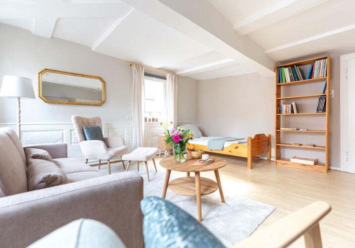 Wohnzimmer mit 2 Schlafplätzen