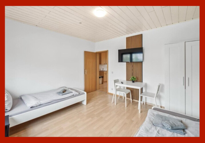 Schlafzimmer mit Einzelbetten