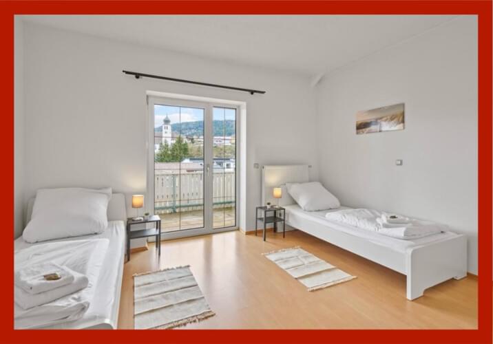Schlafzimmer 2 Einzelbetten