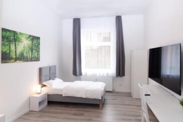 Apt. Rheininsel - Schlafzimmer