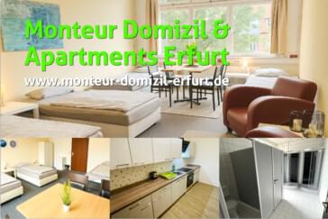 Monteurzimmer in Erfurt - Monteurdomizil & Apartments Erfurt