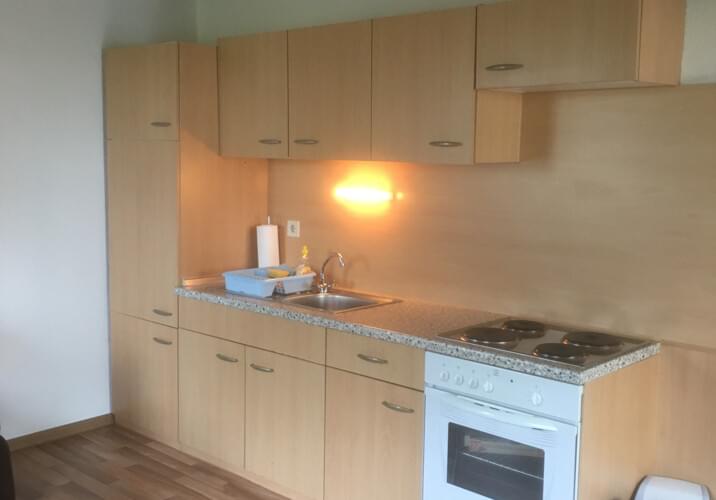 Küchenansicht, voll ausgestatt