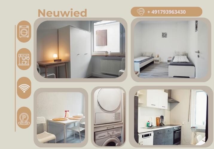 Küche mit Kochmöglichkeiten