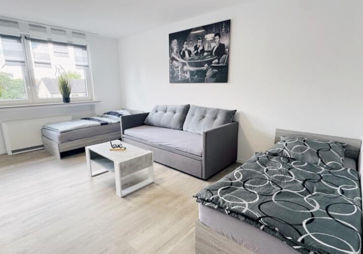 Wohn/Schlafzimmer: 2 Einzelbet