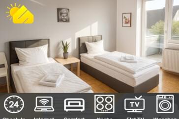 Monteurzimmer in Bodenwöhr - SUNNYHOME Monteurwohnungen in Bodenwöhr (ID 201)