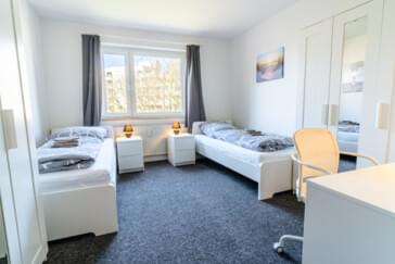 helles Doppelzimmer