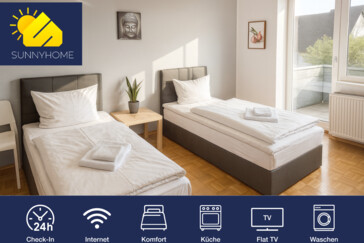 Monteurzimmer in Bodenwöhr - SUNNYHOME Monteurwohnungen in Bodenwöhr (ID 201)