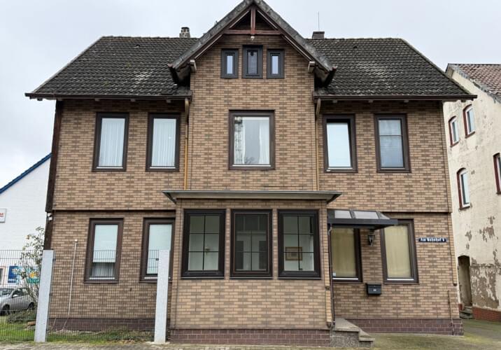 Direktblick auf das Haus