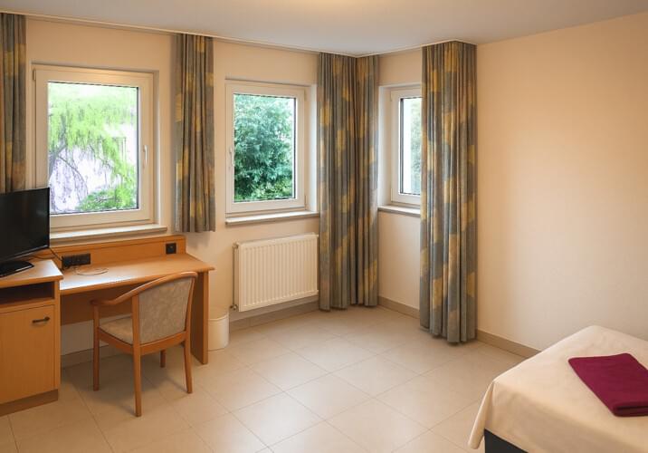 Einzelbetten im Doppelzimmer