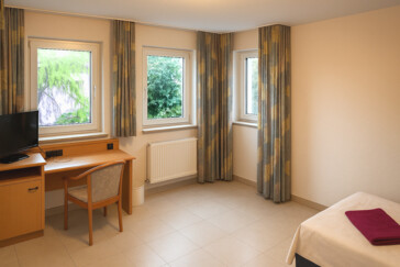 Einzelbetten im Doppelzimmer