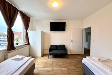 Monteurzimmer in Neumünster - Frisch renoviertes Apartmenthaus im Herzen Neumünster