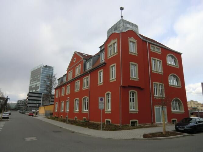 Aussenansicht des Gebäudes