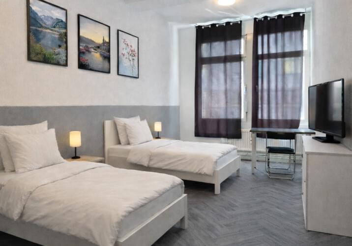 Doppelzimmer mit TV