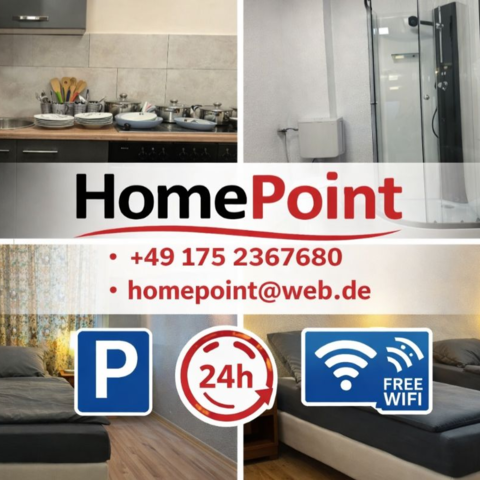 Monteurzimmer in Düsseldorf - HomePoint Düsseldorf  Top eingerichtete Monteur-Wohnungen und Zimmer 