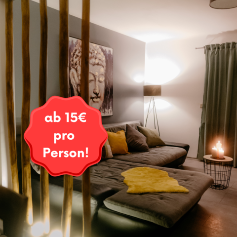 Monteurzimmer Pavan Wohnzimmer