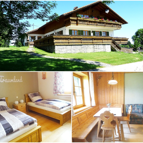 Monteurzimmer in Unterthingau - Walburga Knestel, Ferienwohnung, getrennte Betten, Waschmaschine, Parkplatz