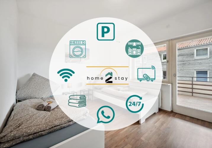 Zimmer mit direktem Zugang zum