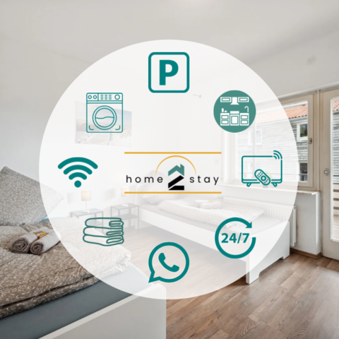 Zimmer mit direktem Zugang zum