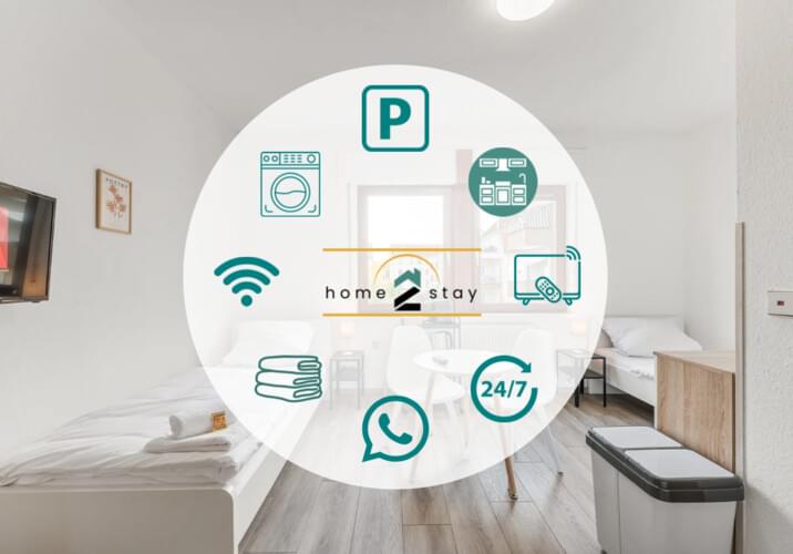 Doppelzimmer mit Smart TV