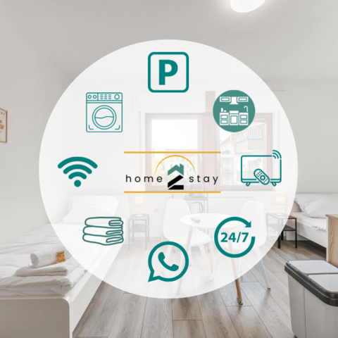 Doppelzimmer mit Smart TV