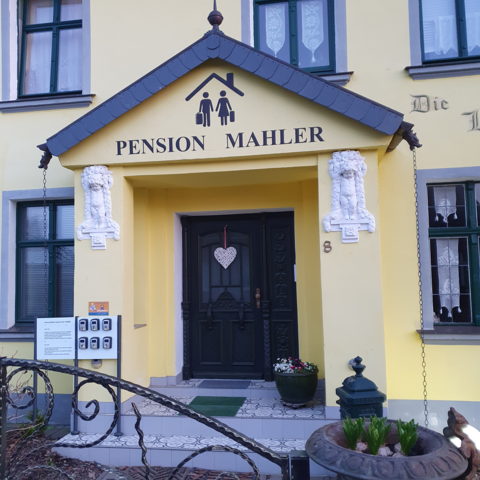 Eingang Pension Mahler