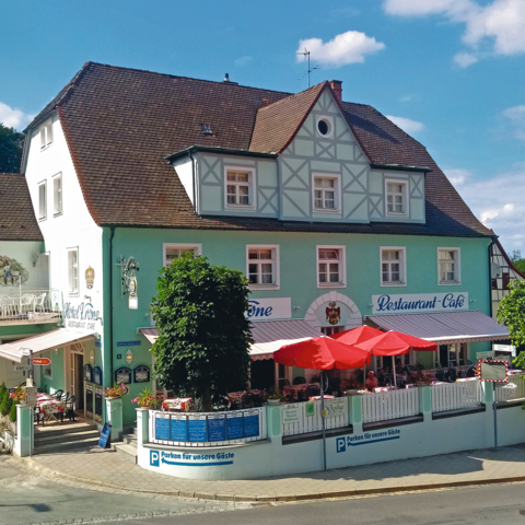 Monteurzimmer in Gössweinstein - Hotel "Krone", Restaurant-Café