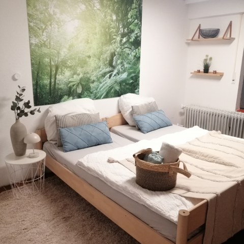 Monteurzimmer in Grünenbach - Unterkunft in Grünenbach, frei parken, Waschmaschine, Balkon