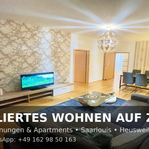 Monteurzimmer in Saarlouis - Business Apartment - Ferienwohnung Saarlouis City
