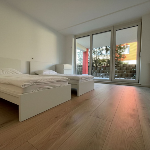 Monteurzimmer in Wallertheim - KWATERA24 | Monteurwohnung | Wallertheim | 1-4 Personen | WIFI & Parken | 24/7h