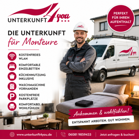 Pension in Usingen-Kransberg - Ferienhäuser+Wohnung+Zimmer  Free-WIFI, TV, Einzelbetten, Küchen, Parkplätze
