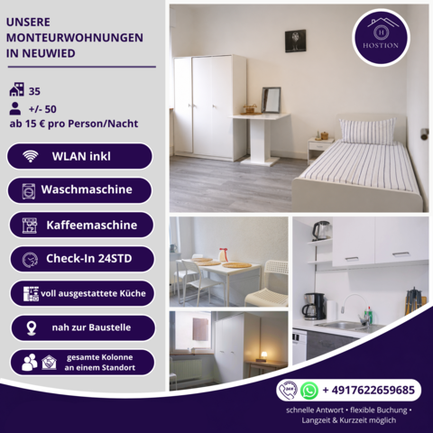 Küche mit Kochmöglichkeiten