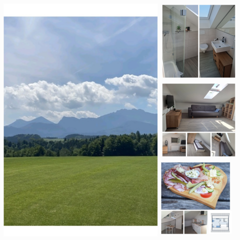 Monteurzimmer in Prien am Chiemsee - Apartment Kampenwandblick