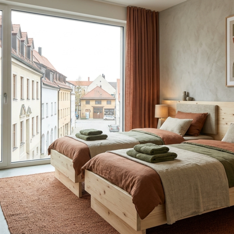 Monteurzimmer in Bad Rappenau - Business Apartment Salinenstraße