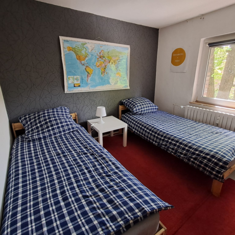2-Bett Zimmer mit TV