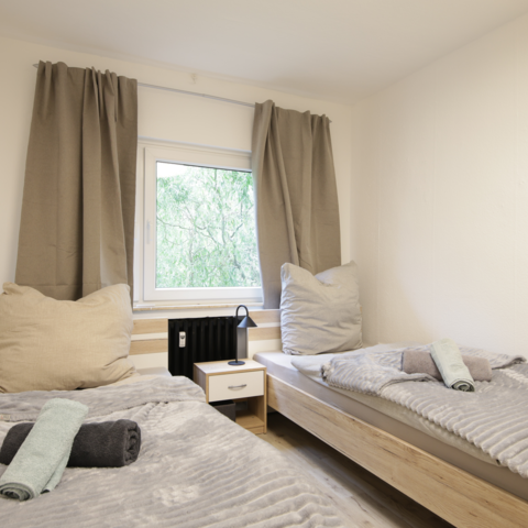 Schlafzimmer 1 Zweibettzimmer