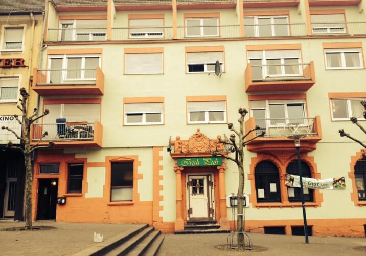 Frontansicht des Hauses