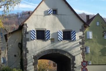 Monteurzimmer in Braunsbach - Ferienwohnung Torturm Braunsbach