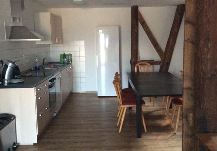 Aufenthaltsraum mit Küche