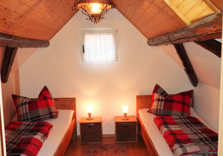 Schlafzimmer im DG