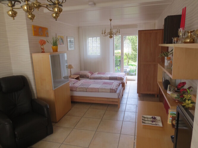 "Gartenzimmer" EG mit 2 Betten