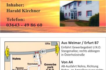 Monteurzimmer in Nohra - Pension Kirchner